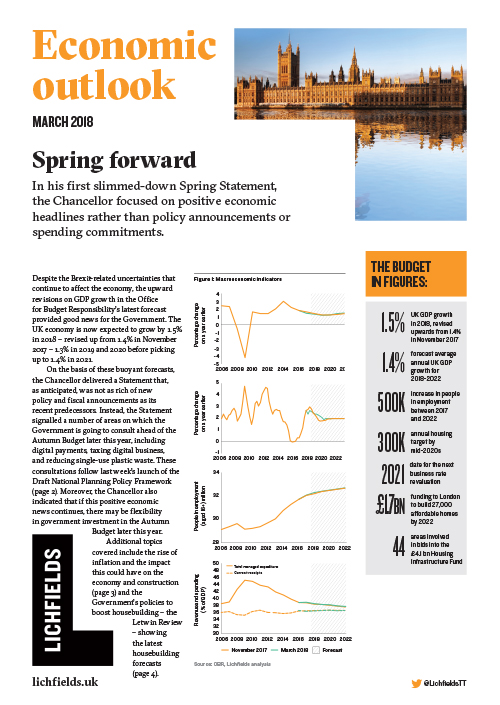 Download Spring Statement 2018: Spring Forward