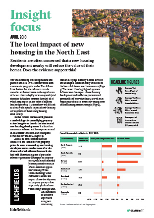 Download The local impact of new housing in the North East