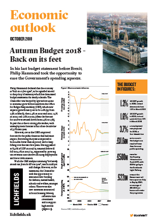 Download Autumn Budget 2018 – Back on its feet